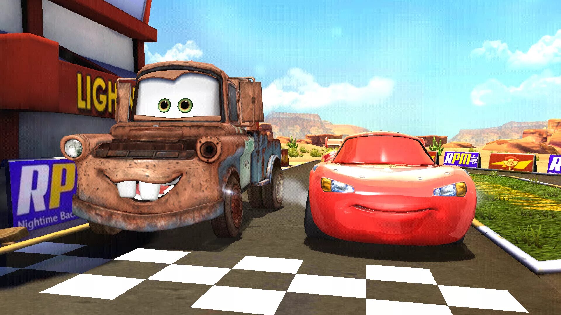 Тачки / cars: the videogame (2006). Игра Тачки Маквин 2006. Молния Маккуин в игре Тачки. Молния Маккуин игра.