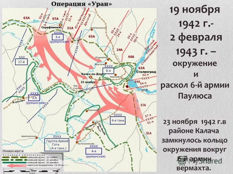 21 ноября 1942 — немецкая 6-я армия ф. сталинградская битва карта 17 июля 1942. окружение войск паулюса. окружение войск паулюса. 07.
