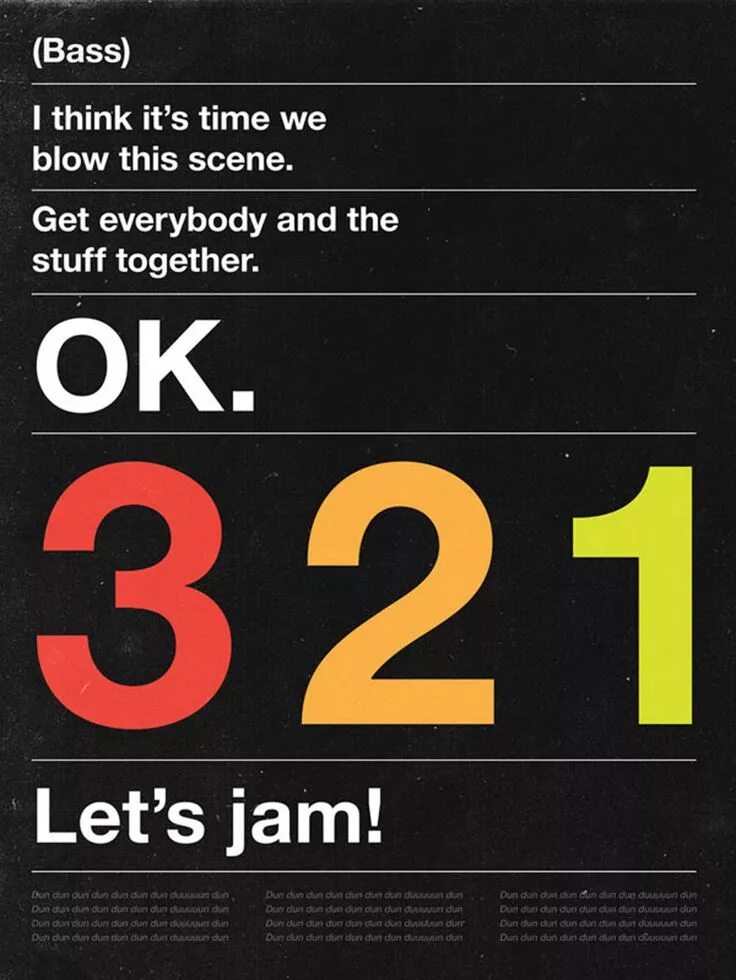 Lets jam. 3 2 1 lets jam. jam s stuff. okay three two one let&#039;s jam.