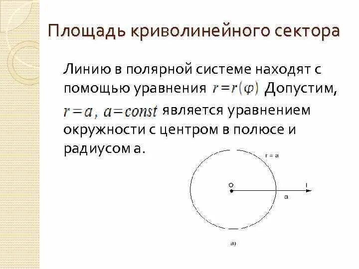 Полюс радиус