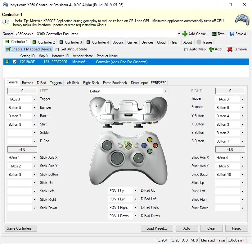 Программа пк xbox. Эмулятор xbox 360 controller. xbox 360 controller emulator (x360ce) готовые. эмулятор на джойстик xbox 360. раскладка геймпада xbox 360.