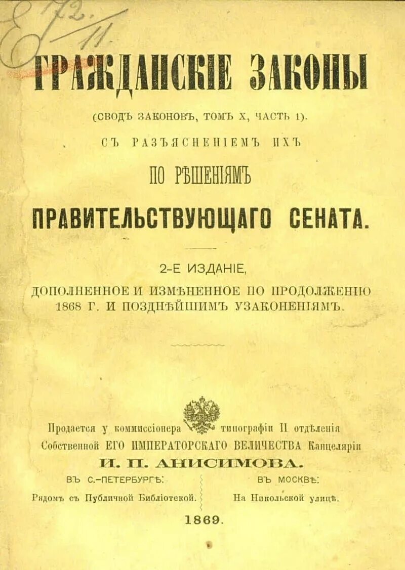 Свод законов. Своде законов гражданское законодательство томе x.. Свод законов Российской империи. Даты публикации сводов законов. Свод законов включавший