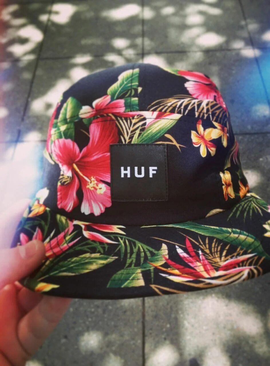 Want hats. Кепка Хаф чёрная с цветами. HUF Flower Purple. Snapback Flower.