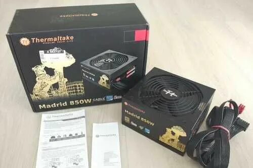 850w 80 gold. Блок питания Термалтейк 850w. Thermaltake Madrid 850w 80 Plus Gold Modular. Thermaltake Madrid 80plus. Thermaltake Madrid 850w 80+ Gold.