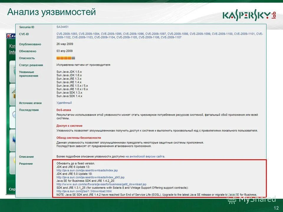 Cve уязвимости