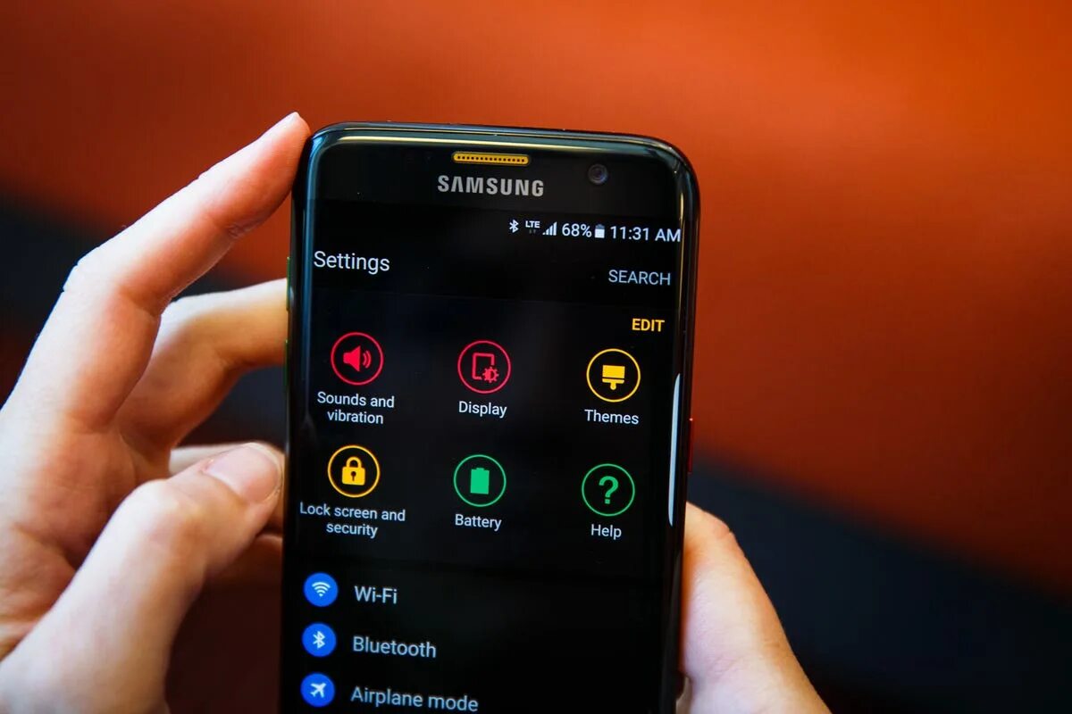 Звук самсунга 23. Темы Samsung s7 Edge. Samsung Galaxy s7 Theme. Samsung s5 Theme. Samsung s7 screenshot.