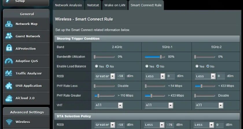 Правило смарт connect ASUS. ASUS Smart connect настройка. Band Steering (Smart connect). Настройка роутер с 6 смарт Коннект. Коннект настроен