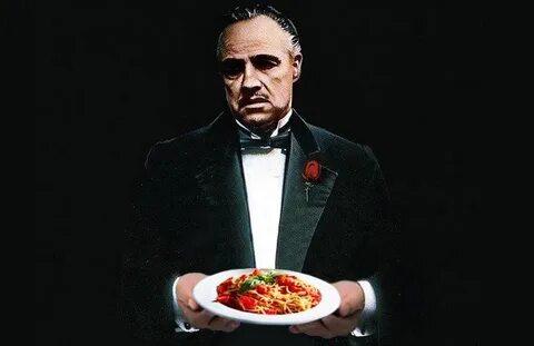 Spaghetti mafia from italia