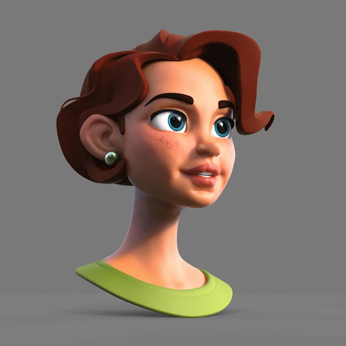 Включи любой персонаж. Любой персонаж. Disney Zbrush. 3d персонаж Василиса. Персонаж мультика в три четверти.