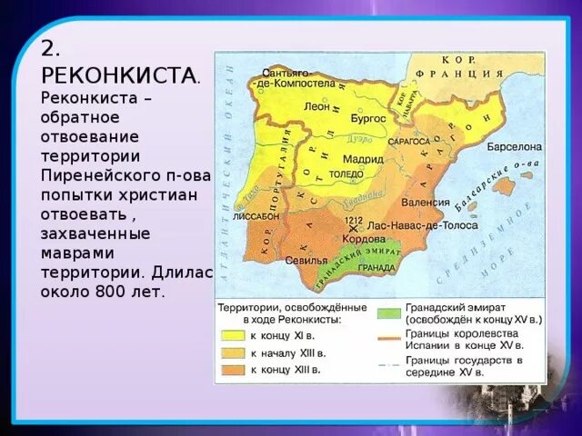 С каким событием связано слово реконкиста. Реконкиста на Пиренейском полуострове. Реконкиста государства Пиренейского полуострова. Реконкиста на Пиренейском полуострове карта. Карта государства Пиренейского полуострова.