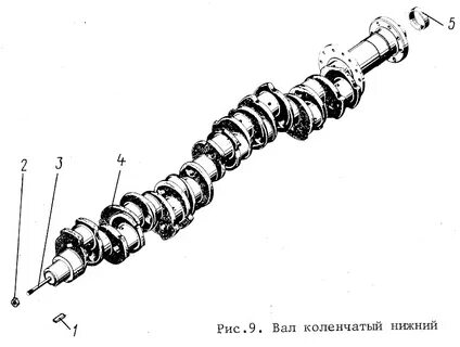 Вал дизеля