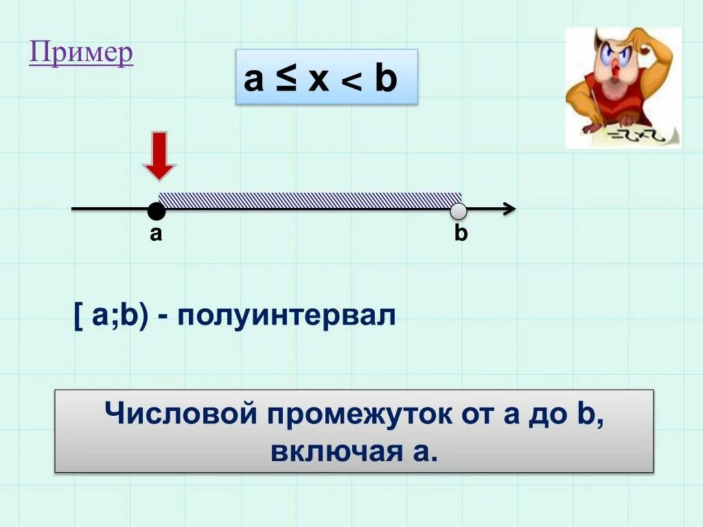 Числовые промежутки 7 класс алгебра презентация