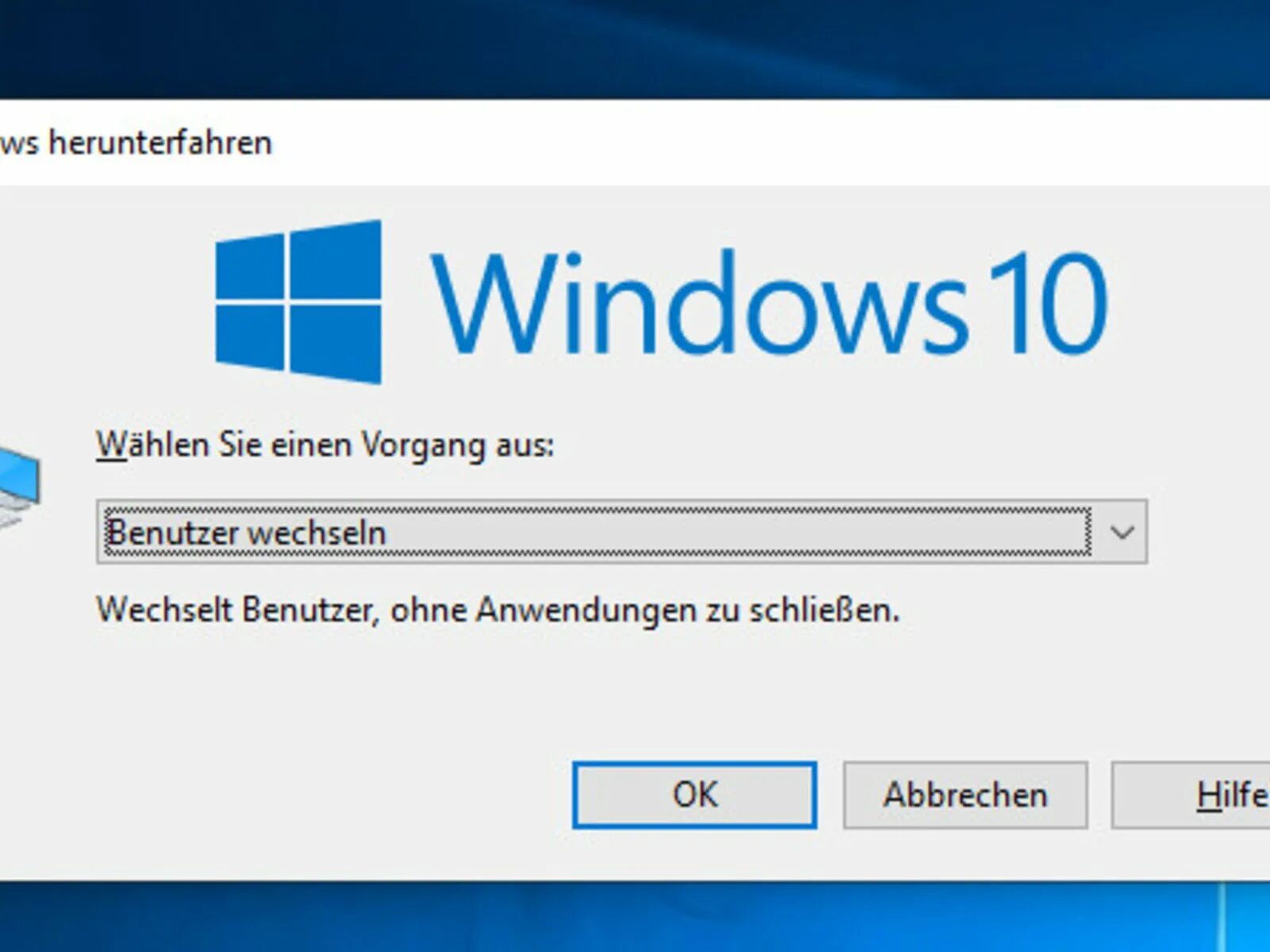 Выключение windows. Выключение windows