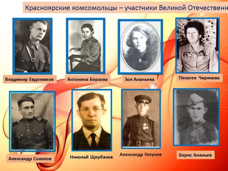 Подвиг комсомольца героя