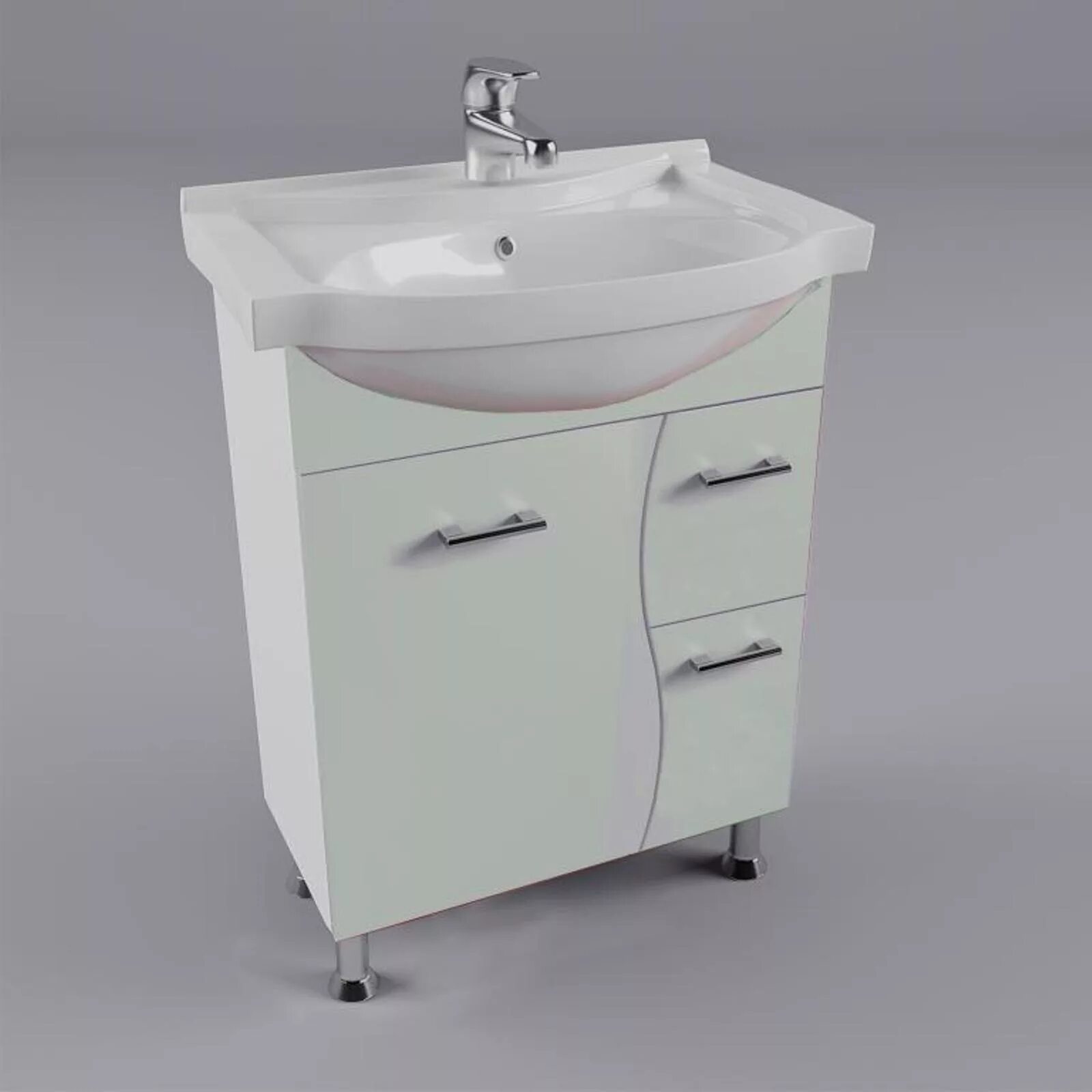 Pelipal Cassca CS-WTUSL04 Тумба с раковиной 120 см (графит), в магазине сантехни
