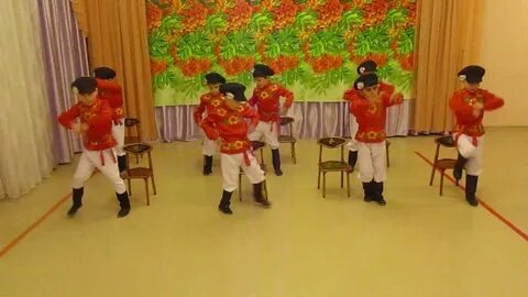 Русский танец для малышей