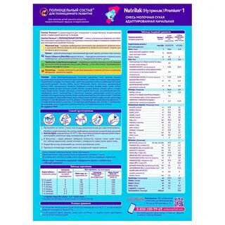 Нутрилак для новорожденных инструкция по применению