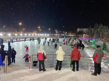 Открытые катки города