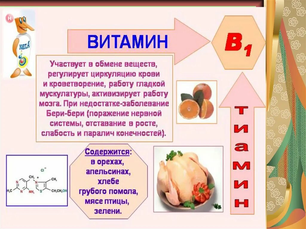 Недостаток б6