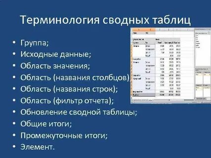 Недостатком сводных таблиц является то что