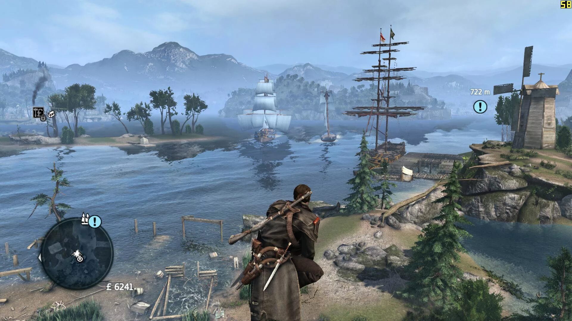 Assassin's Creed Rogue геймплей. Ассасин Крид Роуг.