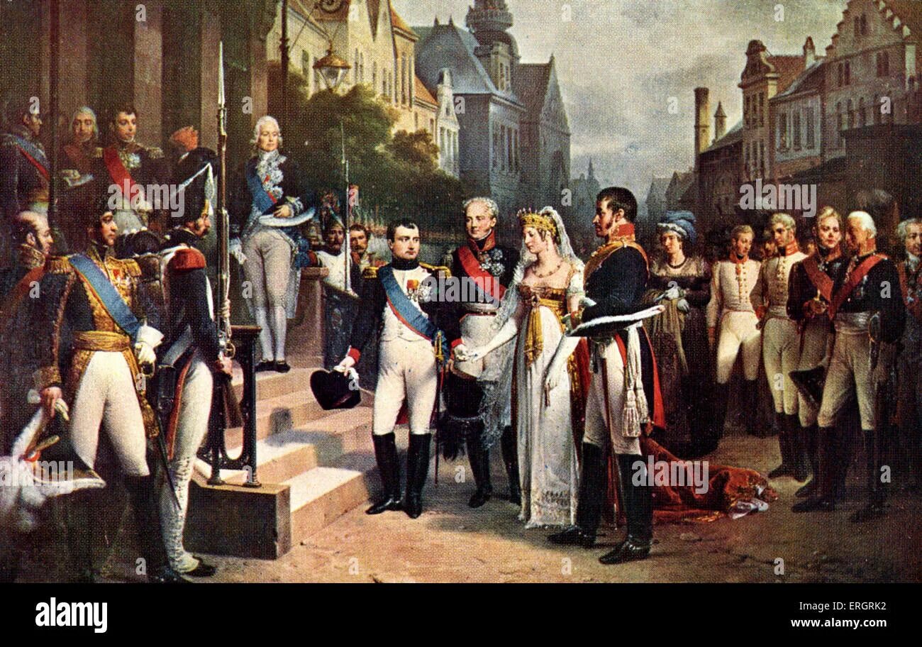 Встреча французов. Амьенский мир 1802 г. с Англией..