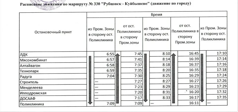 Расписание 31 автобуса будни. Расписание 330 автобуса. Маршрут 330 Рубцовск расписание. Маршрутки Рубцовск. Расписание маршруток Рубцовск.