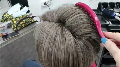 шитье седины окрашивание волос