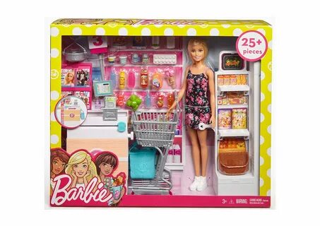 Barbie ORIGINAL FRP01 Supermarket Play-Set - Toychai.com 
