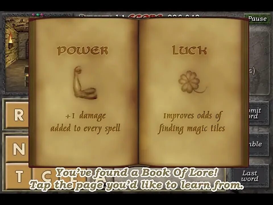 Find the magic. Dungeon Scroll.