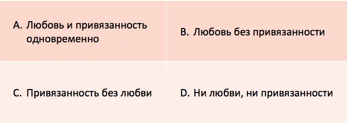 Это просто привязанность