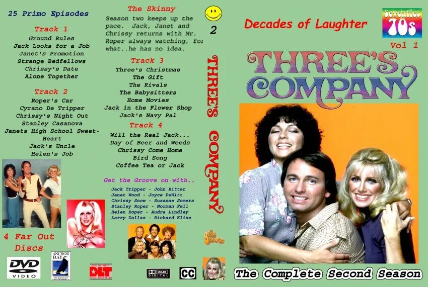 Three co. Three&#039;s company mr.roper.