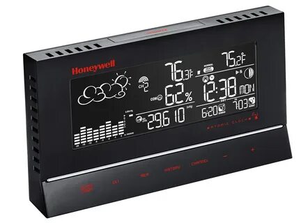 Weather station clocks