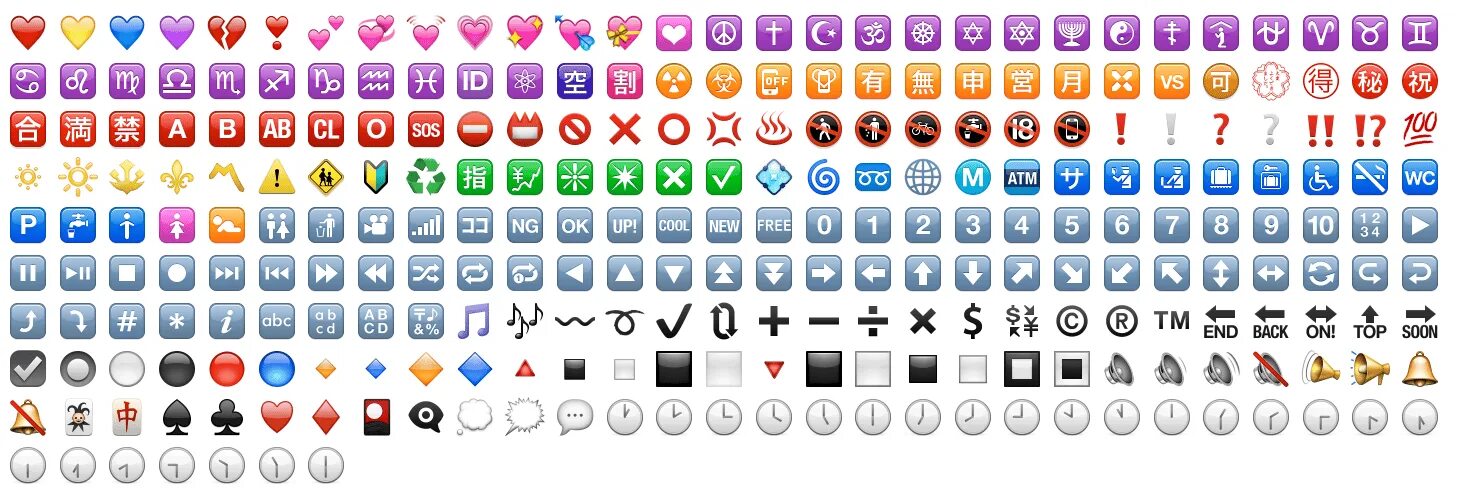 Emoji symbols. ЭМОДЖИ знаки. Символы из ватсапа. Эмодзи графические символы. Знаков на эмодзи.