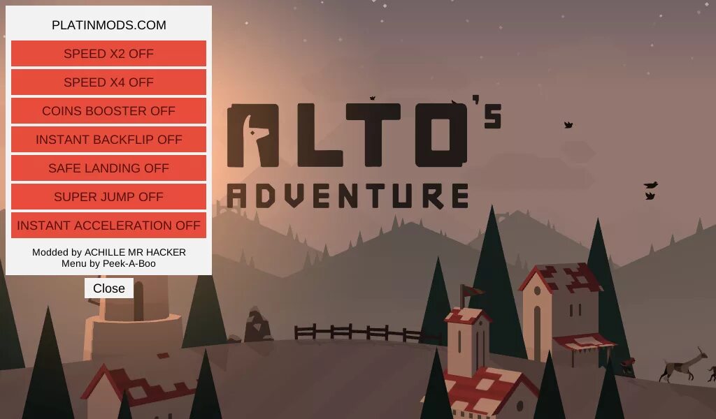 Хакер меню игра. Меню Alto's Adventure. Алто скрины. Игра на андроид Altos Adventure. Алто Адвентур 2.