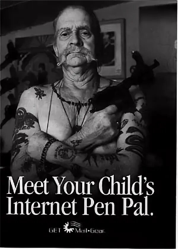 Internet pals. Internet pals