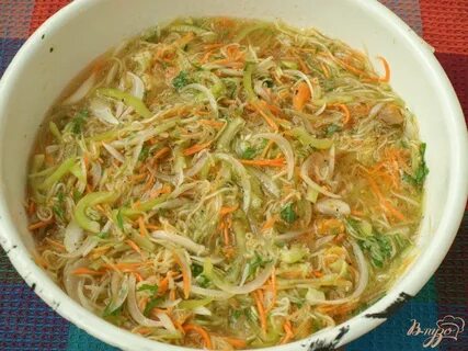 Кабачки по корейски на зиму