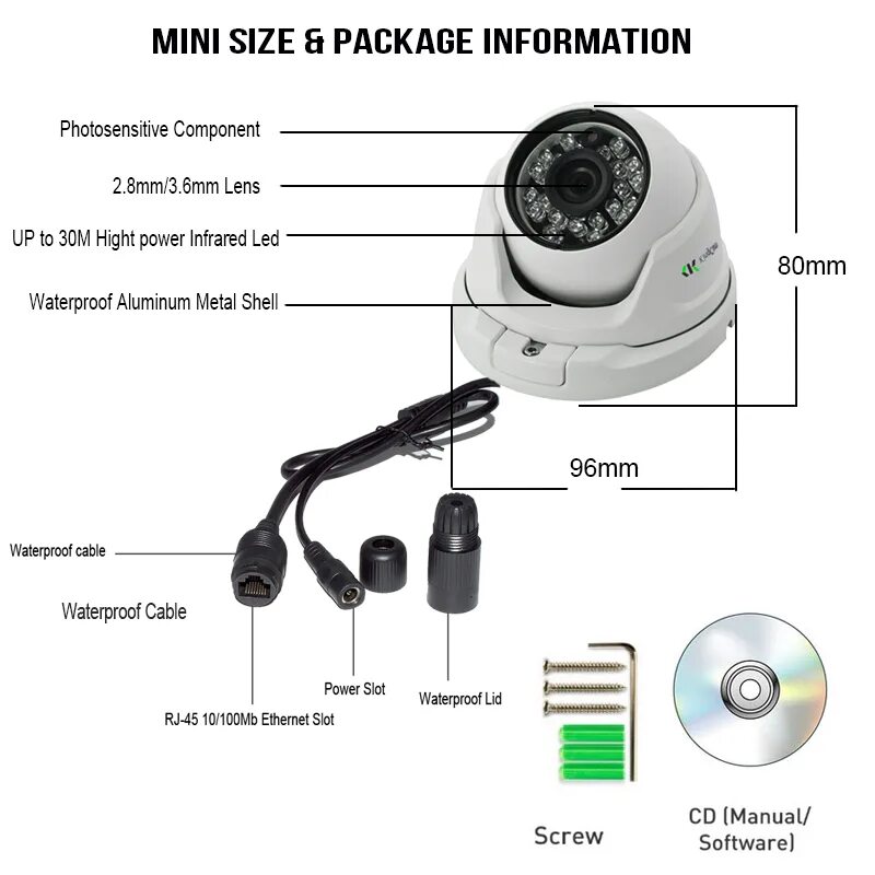 Новый мини AHD Ptz Камера s с Full HD P2P моторизованный 5X зум объектив 4 в 1 К