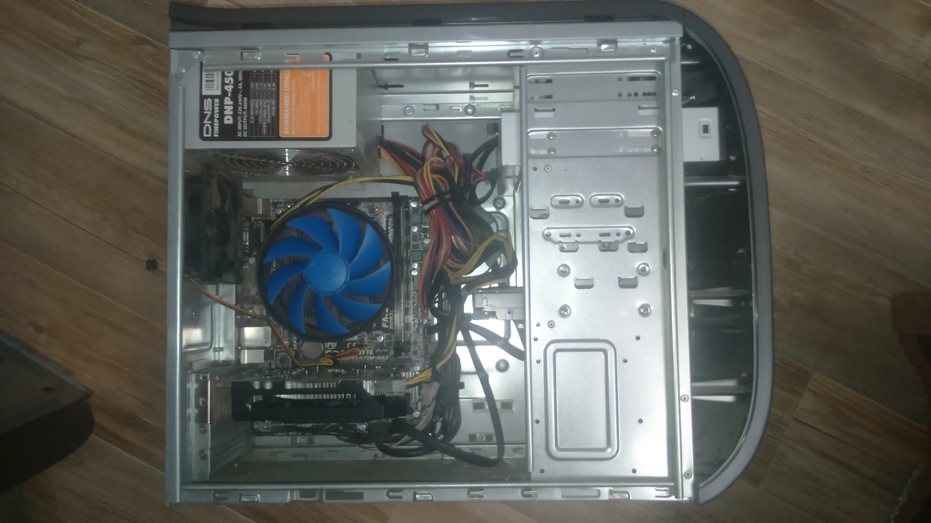 Как снять передний корпус на пк DeepCool Pangu корпус с увеличенной шириной Ferralabs
