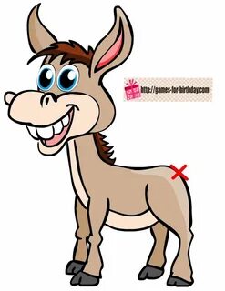 Pin the donkey