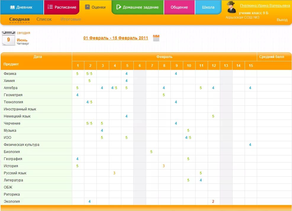 School электронный дневник тюмени