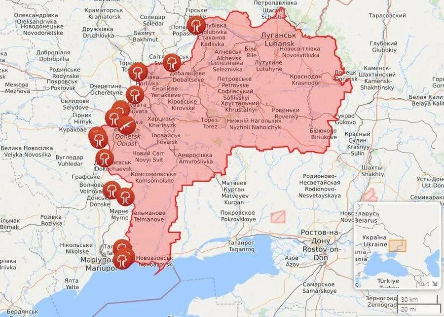 Терны луганская область обстановка на сегодня. Линия разграничения ДНР И Украины карта. Границы Донбасса на карте. Линия разграничения ДНР ЛНР И Украины. Донецкая область на карте линия разграничения.