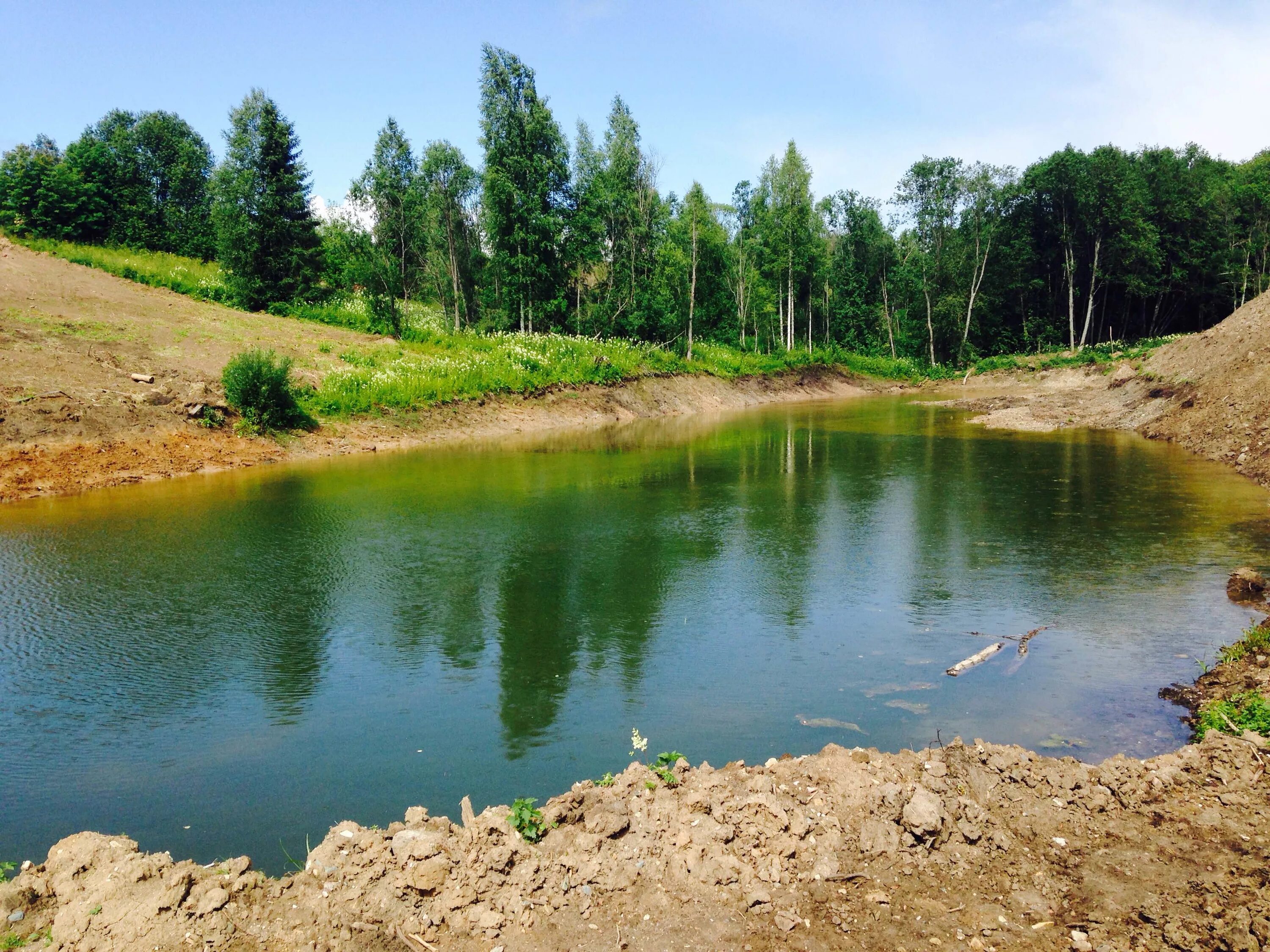 Озеро Орешня Калужская область. Пойменные пруды-водохранилища. Овражные пруды. Река Куруил. Пруд сокращение