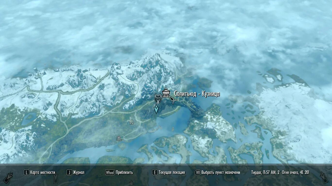 Mark map
