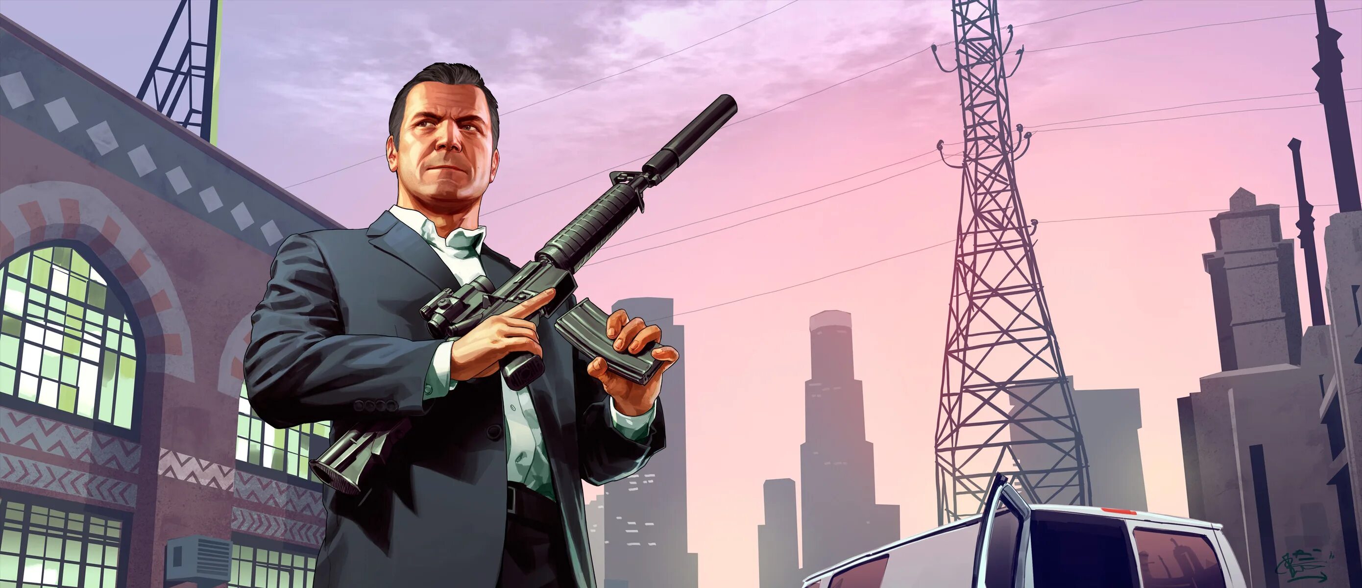 GTA 5 персонажи. Epic games grand theft