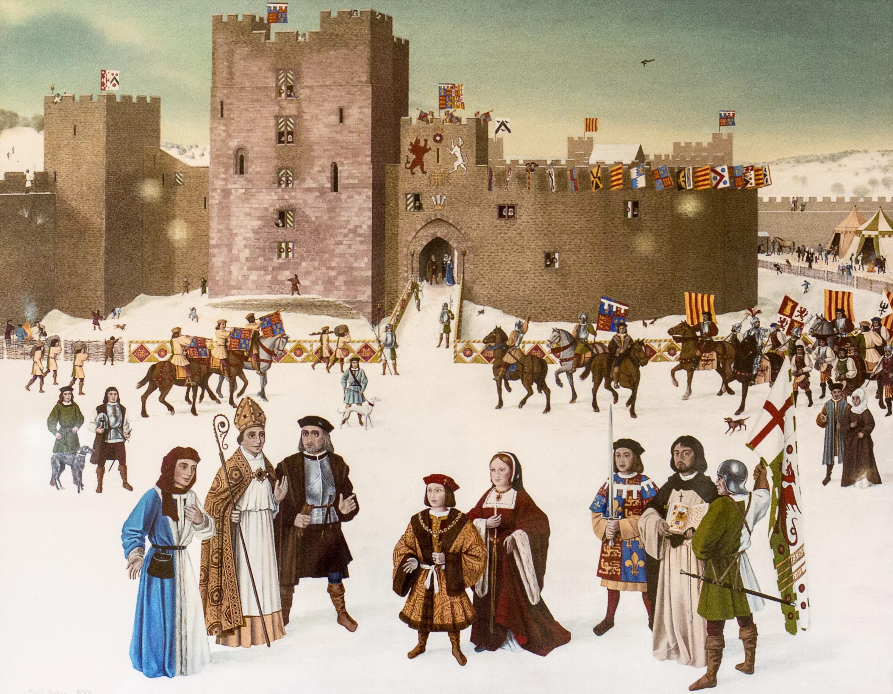 Medieval people