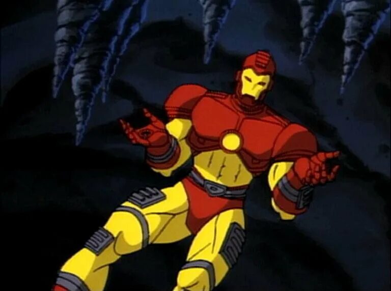 Люди икс 94. Spider man 1994 Iron man. Железный человек в мультфильме человек паук 1994. Человек паук 1994 Железный паук.