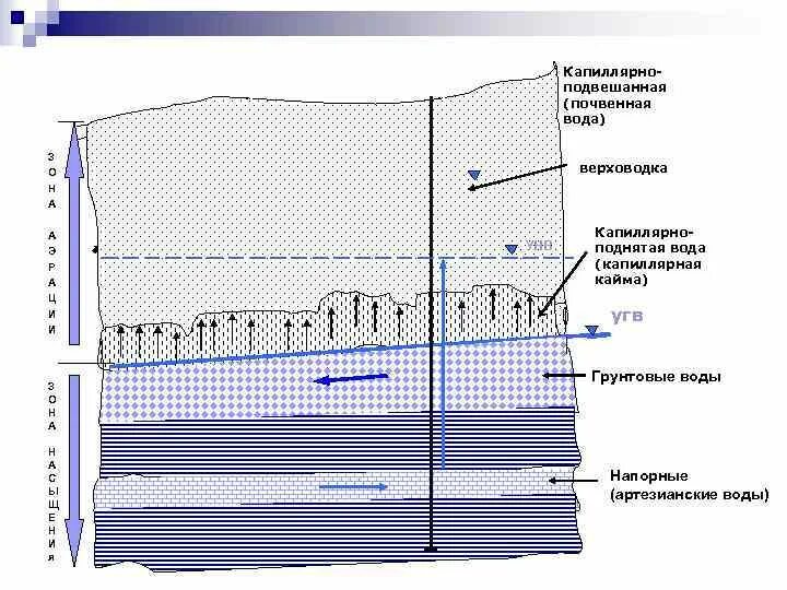 Верховодка это. Схема грунтовых вод и верховодки. Верховодка межпластовые подземные воды. Верховодка и грунтовые воды. Грунтовая вода верховодка.
