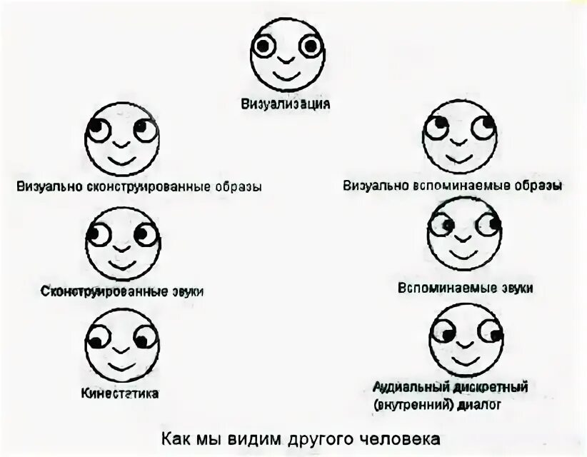 В какую сторону смотрит человек. Невербальные сигналы движение глаз. положение глаз при разговоре психология. нлп взгляд влево вверх. нлп куда смотрит человек когда врет.
