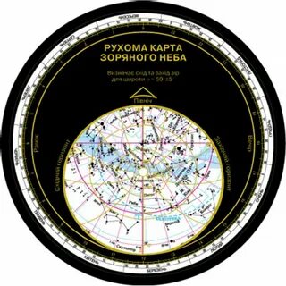 Карта звездного неба июль